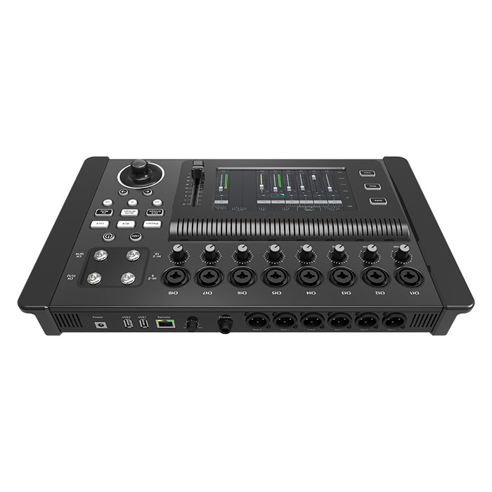 Table de mixage numérique 16 entrées 8 sorties