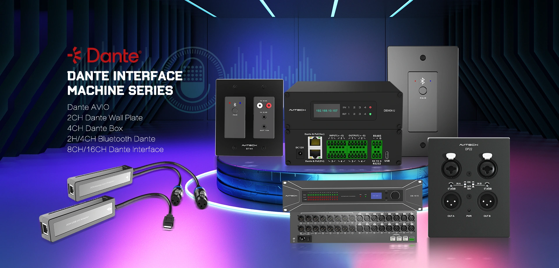 Fabricant de processeur audio en Chine