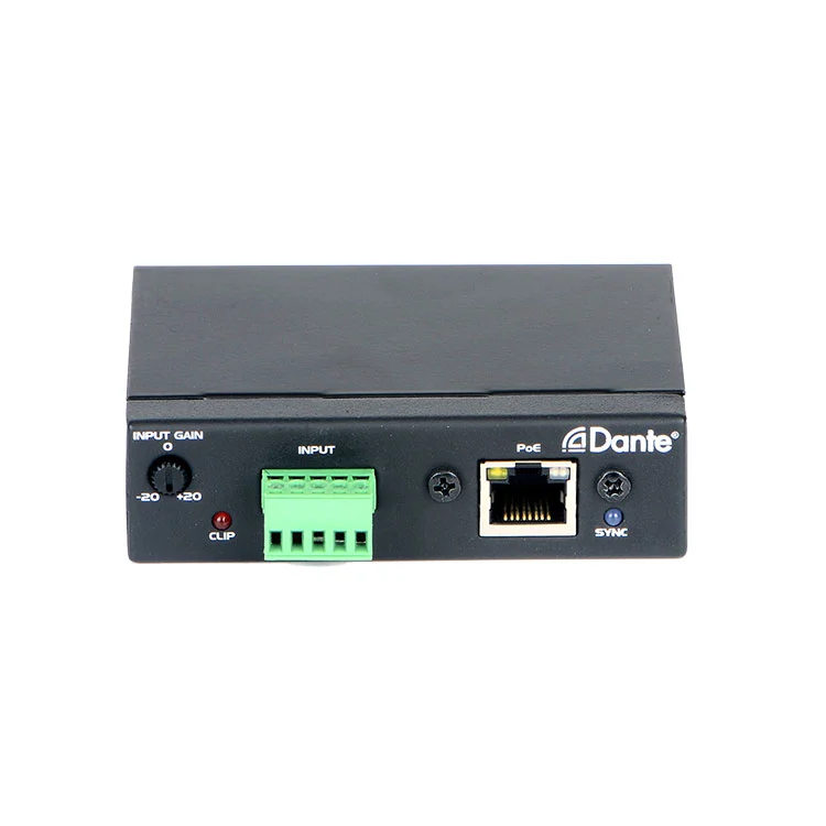 Convertisseur audio 2ch Dante