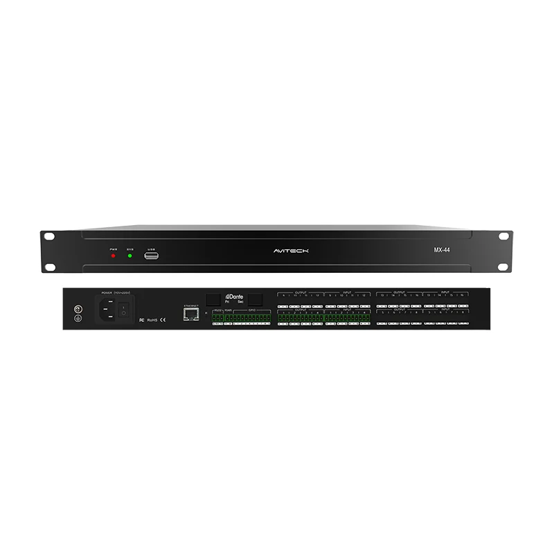 4 en 4 sur 4 Out Processeur audio numérique